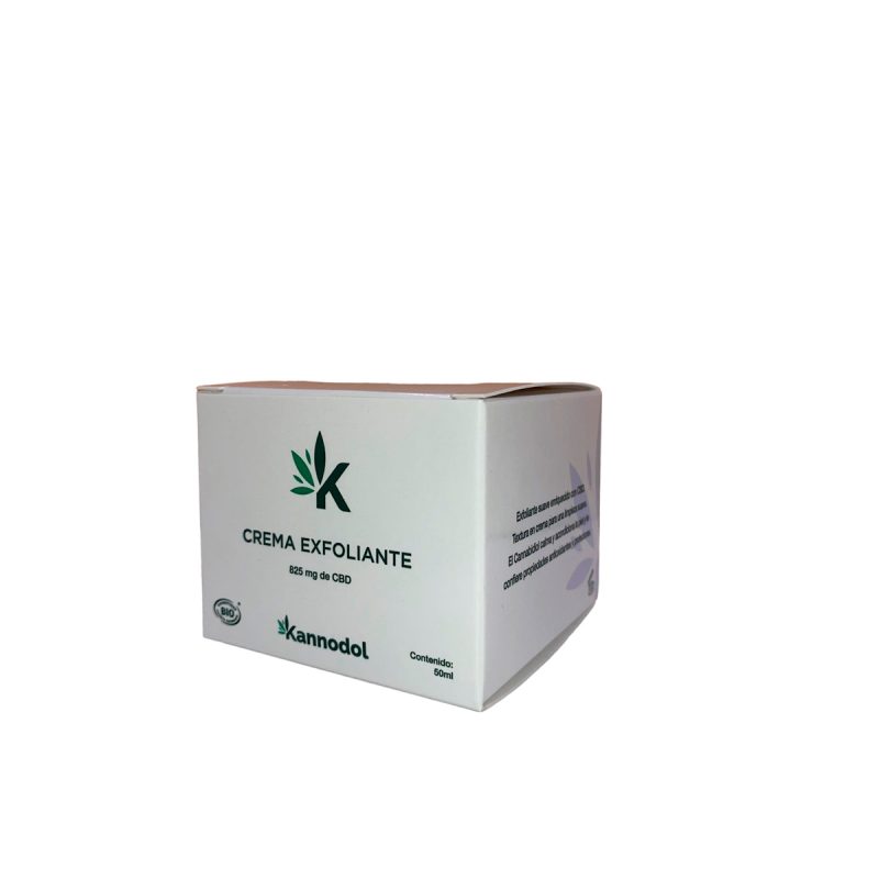 Crema Exfoliante Cbd Caja